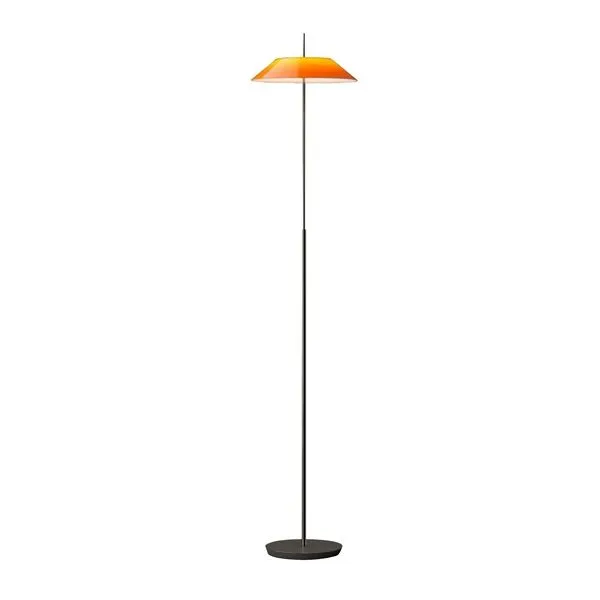 Vibia Mayfair Blank Orange og Sort – gulvlampe — produktfoto