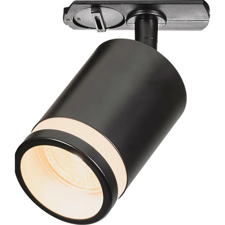 Nordlux Link Rondie 1F skinnespot, sort – spot — produktfoto