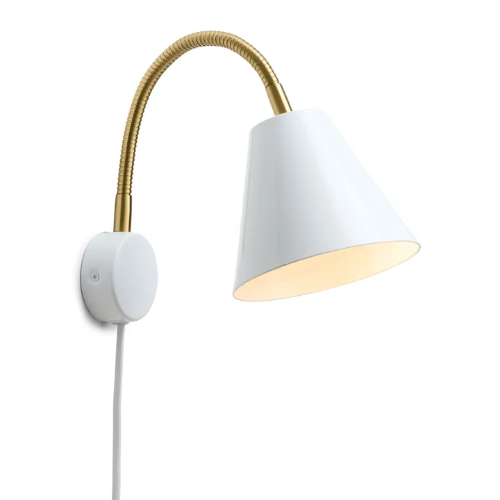 Halo Design Hygge Ø12 Hvid – væglampe — produktfoto