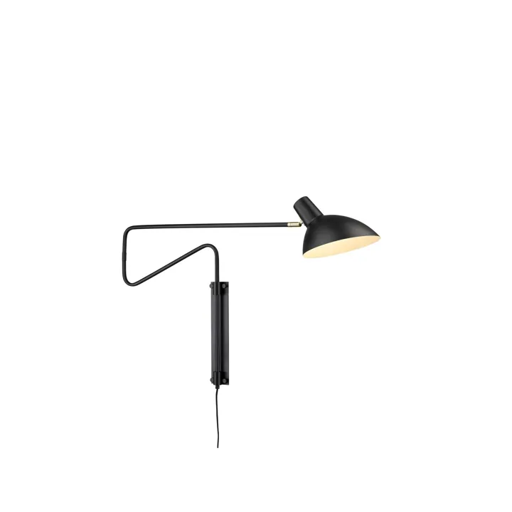 Halo Design Metropole Deluxe Medium Metal – væglampe — produktfoto