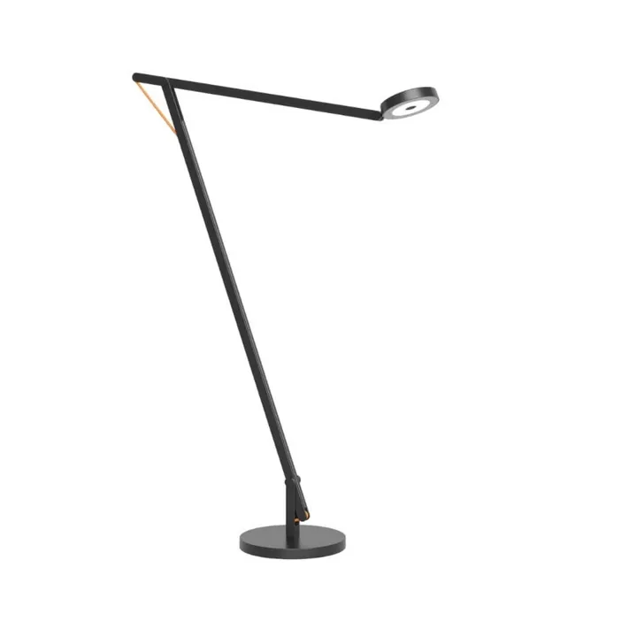 Rotaliana String F1 Mat Sort/Orange DTW – gulvlampe — produktfoto