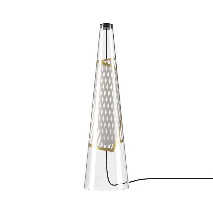Lodes Cono Di Luce Guld – bordlampe — produktfoto
