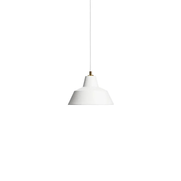 Made By Hand Workshop W2 Mat Hvid – pendel — produktfoto