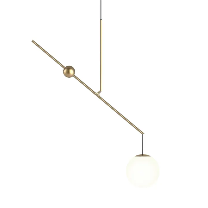 Luceplan Malamata Ø22 Messing – pendel — produktfoto