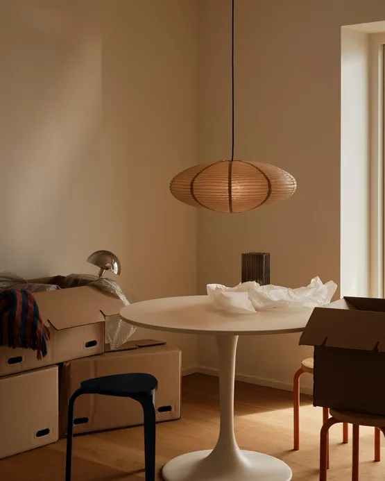 Nordlux Villo rispapir 60, antrasit – pendel — produktfoto