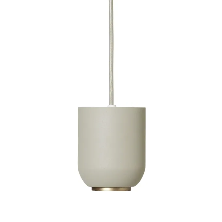 Ferm Living Collect Bell Lysegrå – pendel — produktfoto