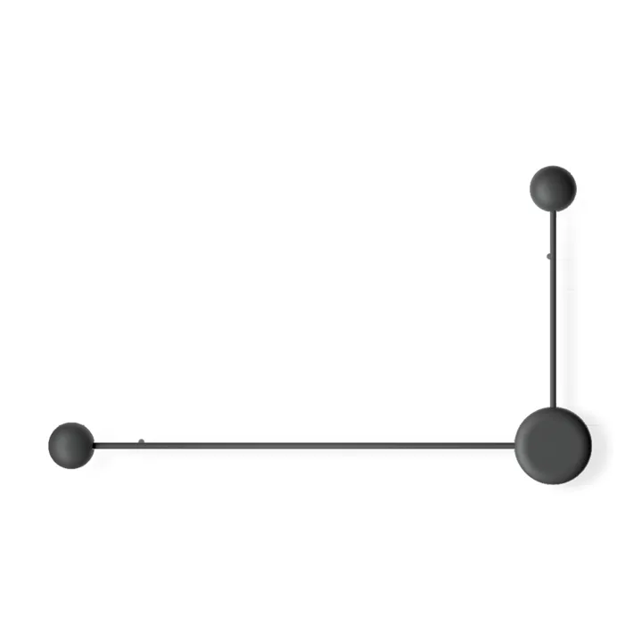 Vibia Pin 1694 On/Off Sort – væglampe — produktfoto