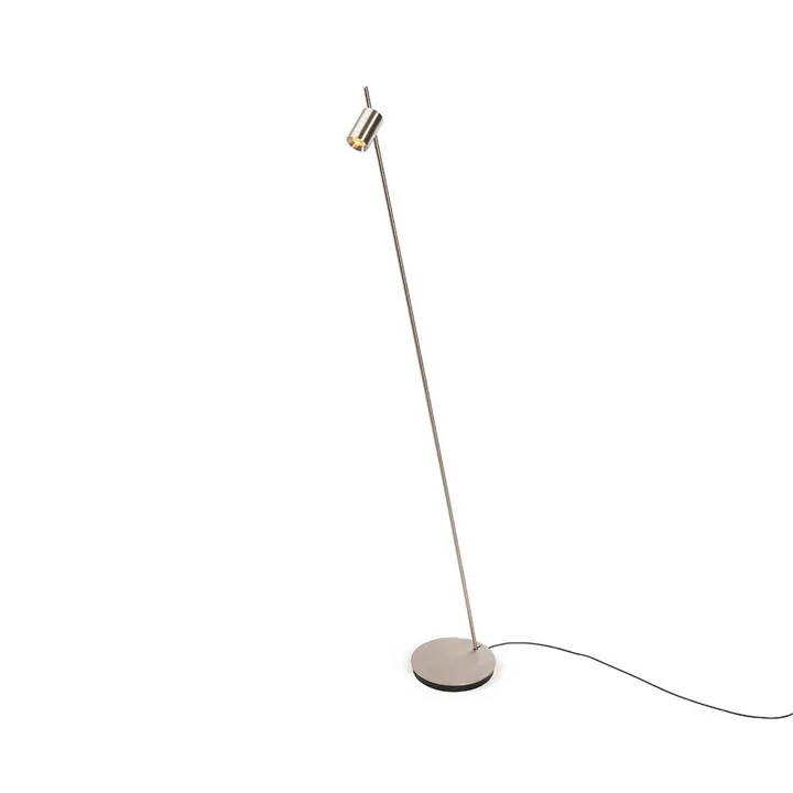 Trizo21 Trizo 21 Aude-Floor Nikkel – gulvlampe — produktfoto