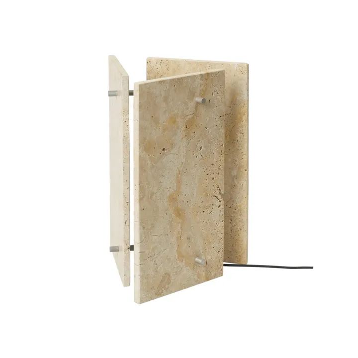 Ferm Living x Utzon Can Lis Oeste Sand – bordlampe — produktfoto