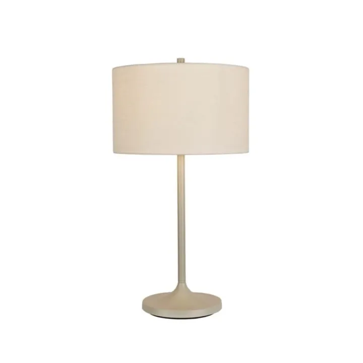 Belid Soft Hvid / Sand – bordlampe — produktfoto