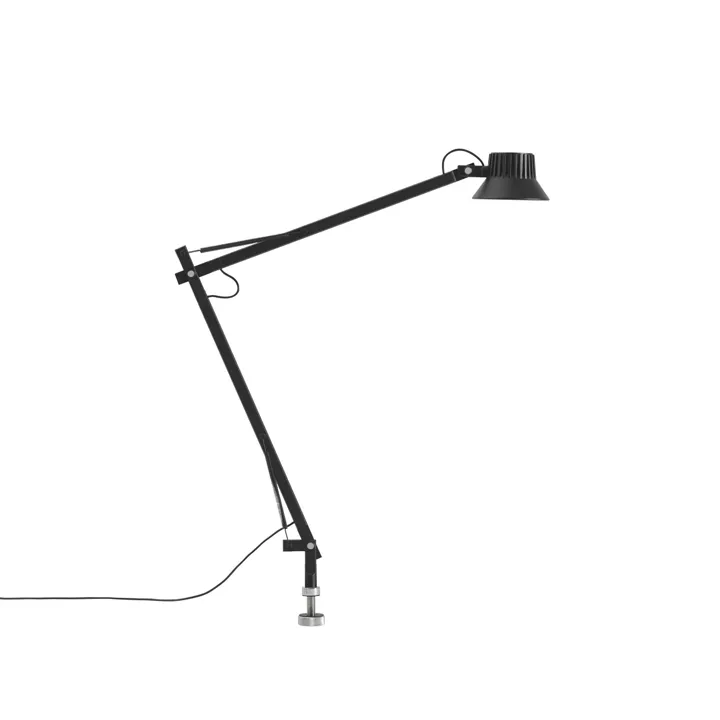 Muuto Dedicate L2 Med Pin Sort – bordlampe — produktfoto