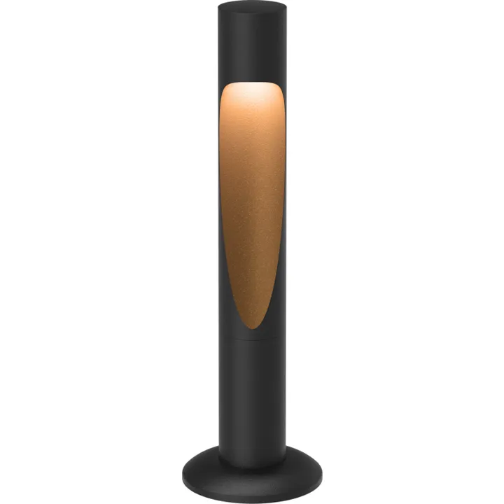 Louis Poulsen Flindt Garden , 2700K, anker, sort, lav – udendørslampe — produktfoto