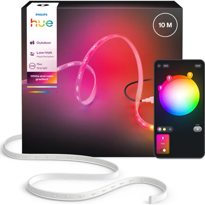 Philips Hue Flux udendørs , 10 meter – LED-strip — produktfoto