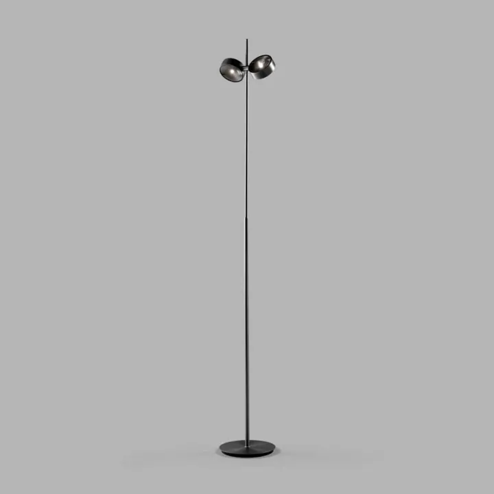 LIGHT-POINT Orbit Carbon Sort – gulvlampe — produktfoto