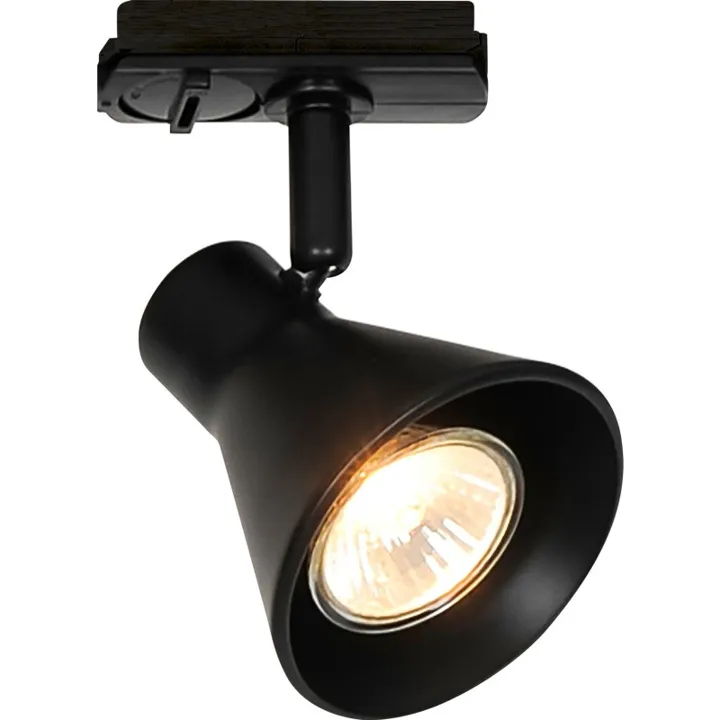 Nordlux Eik Link skinnespot, sort – spot — produktfoto