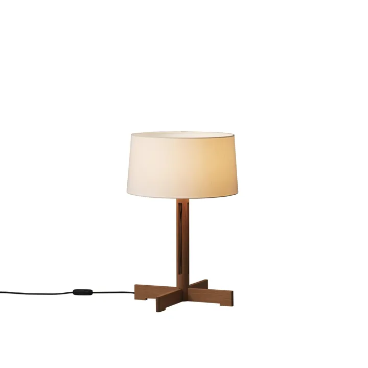 Santa & Cole FAD Hvid/Eg – bordlampe — produktfoto