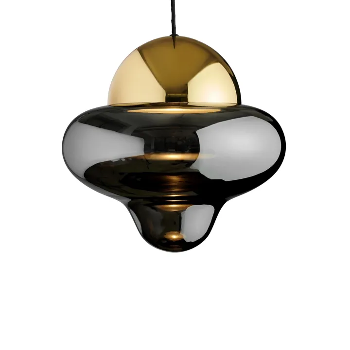 Design By Us Nutty XL Smoke/Guld – pendel — produktfoto