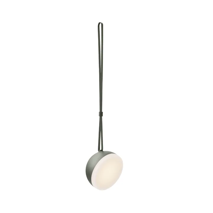 New Works Sphere Dyb Grøn – transportabel bordlampe — produktfoto