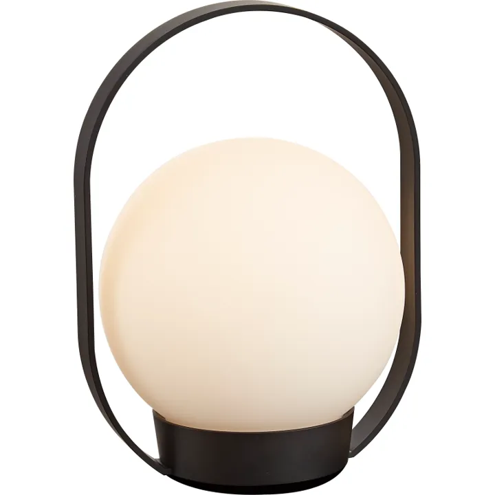 Antidark Palla genopladelig , sort – bordlampe — produktfoto