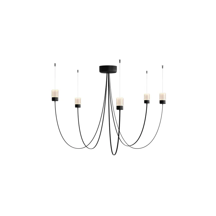 Moooi Gravity 5 Sort – pendel — produktfoto