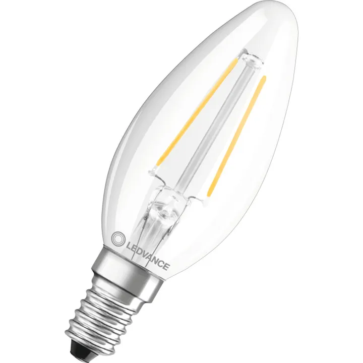 Ledvance Parathom E14 kertepære, 2700K, 2,5W – pære — produktfoto