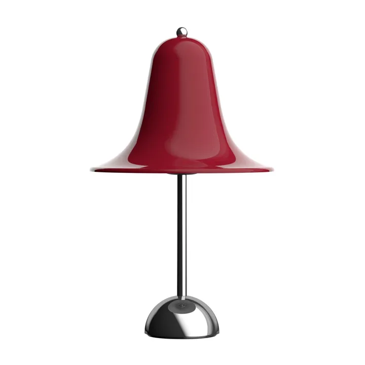 Verpan Pantop Ø23 Cherry Red – bordlampe — produktfoto