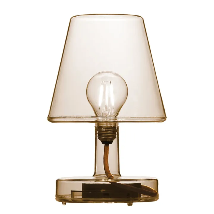 Fatboy Transloetje Brun – transportabel bordlampe — produktfoto