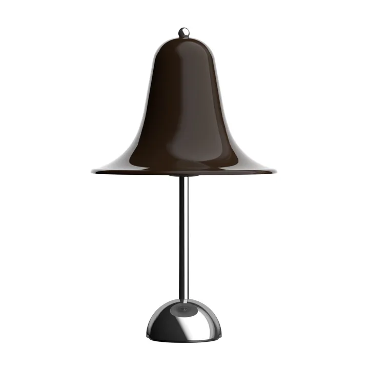 Verpan Pantop Ø23 Pitch Brown – bordlampe — produktfoto
