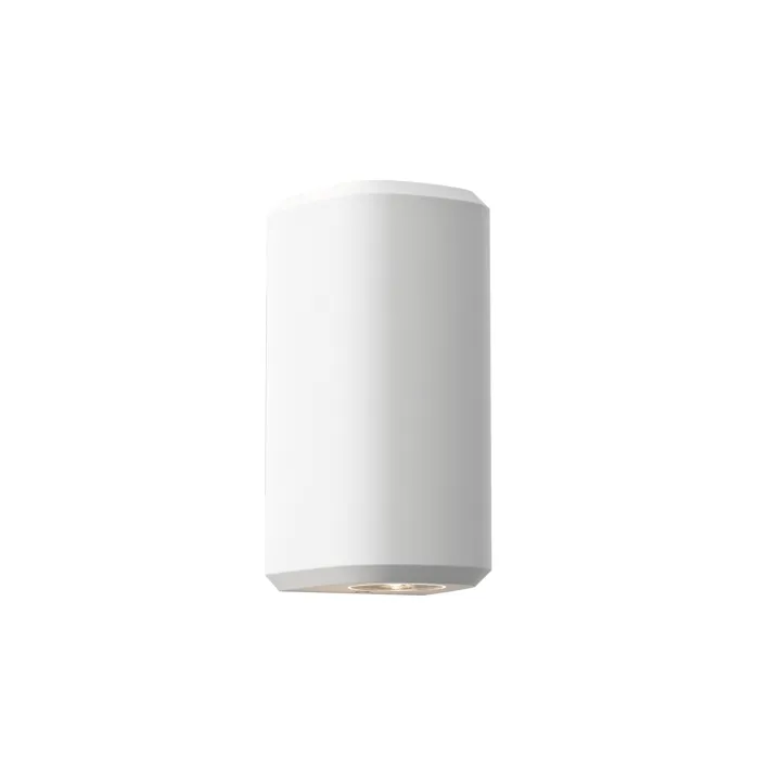 Astro Brixham Twin White Concrete – væglampe — produktfoto