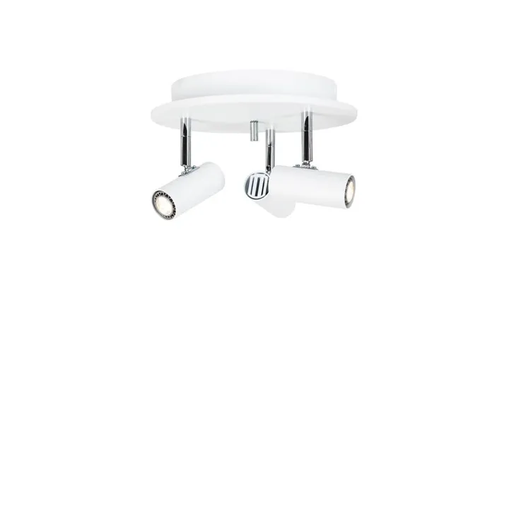 Belid Cato 3 Spotlights Rund Mat Hvid – spot — produktfoto