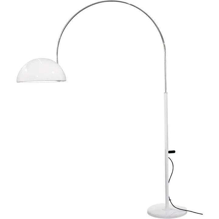 Oluce Coupé 3320R Hvid – gulvlampe — produktfoto