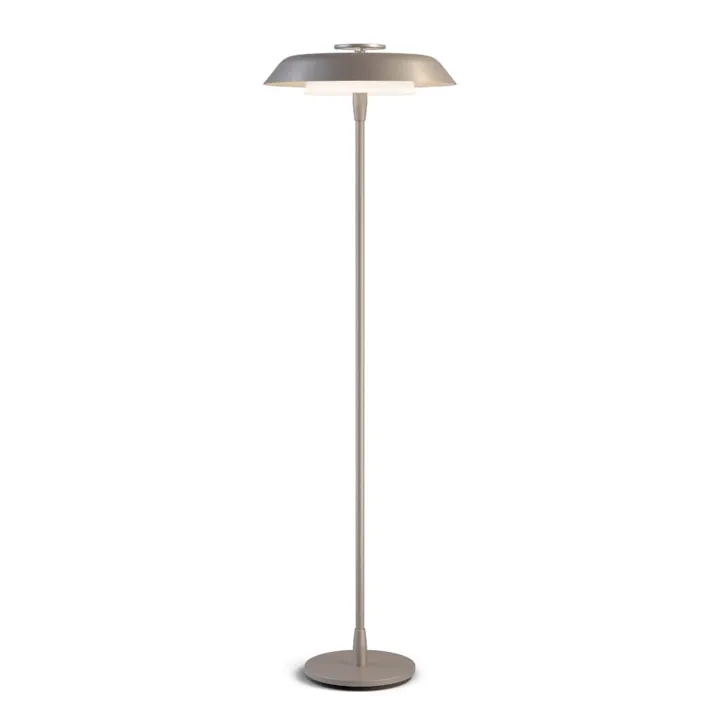 Belid Horisont Metallisk Champagne – gulvlampe — produktfoto