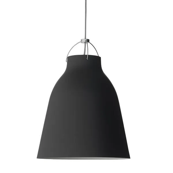 Fritz Hansen Caravaggio P3 Mat Sort – pendel — produktfoto