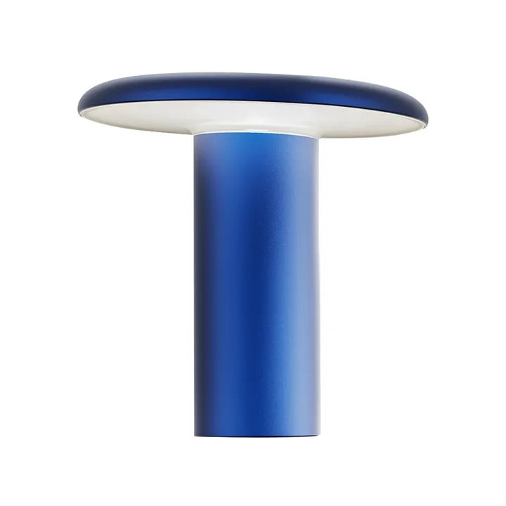 Artemide Takku Anodiseret Blå – transportabel bordlampe — produktfoto