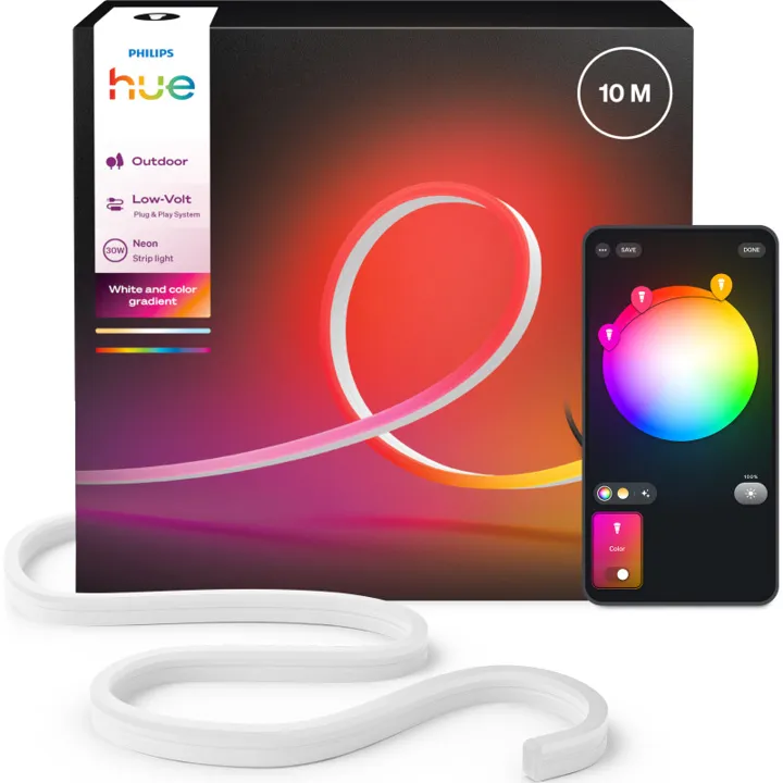 Philips Hue Neon udendørs , 5M – LED-strip — produktfoto