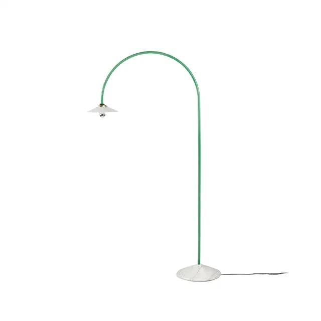 Valerie Objects Valerie Object Standing Lamp N°1 Grøn/Marmor – gulvlampe — produktfoto