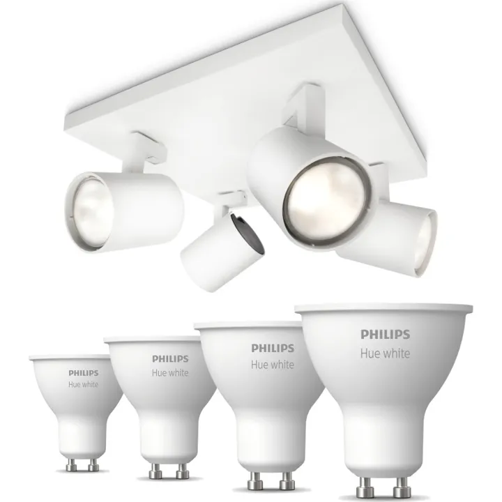 Philips Hue Philips Runner , 4 spots, Hue White pærer – spot — produktfoto
