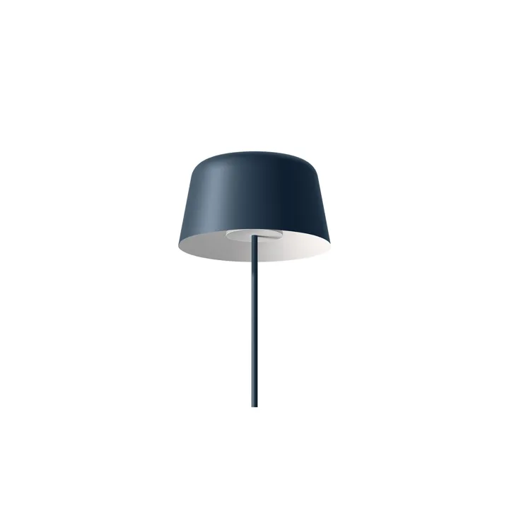 Linea Light collection Delfi_FL H189 Stålblå – gulvlampe — produktfoto