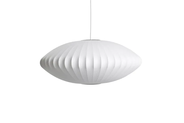 HAY Nelson Saucer Bubble Mellem Off-White – pendel — produktfoto