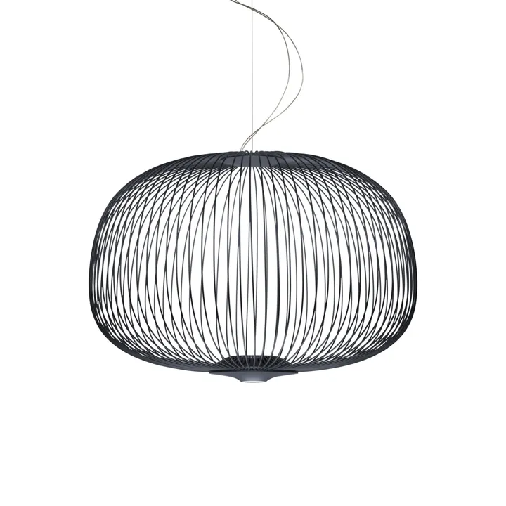 Foscarini Spokes 3 med LED Grå – pendel — produktfoto