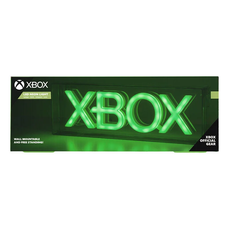 Paladone Xbox Neonlys 15 x 30 cm Lampe – dekorationslys — produktfoto