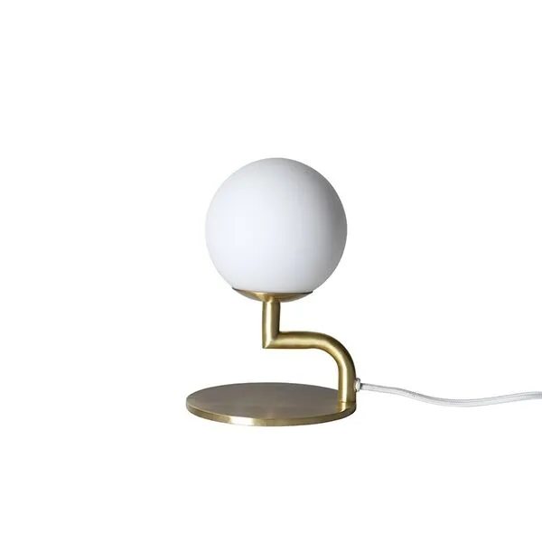 Pholc MOBIL Messing/Opal – bordlampe — produktfoto
