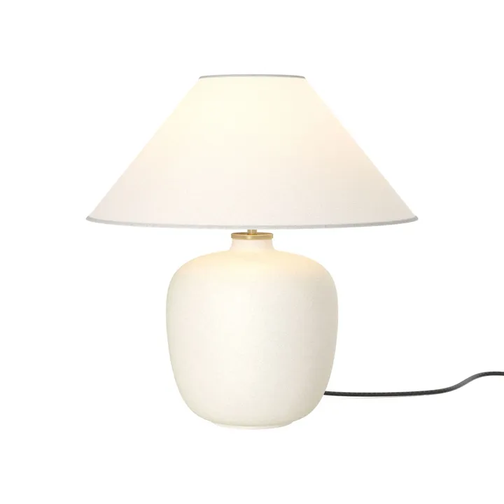 Audo Copenhagen Torso 37 Sand/Hvid – bordlampe — produktfoto