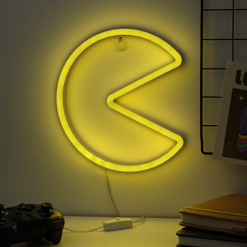 Paladone PAC-MAN LED Neon Light 21,5 cm Lampe – dekorationslys — produktfoto