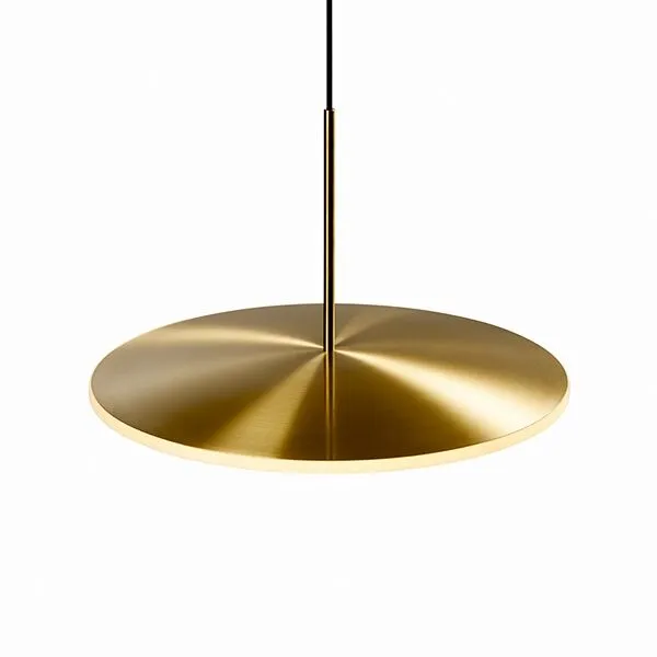 Graypants Chrona Dish 17 Horisontal Messing – pendel — produktfoto
