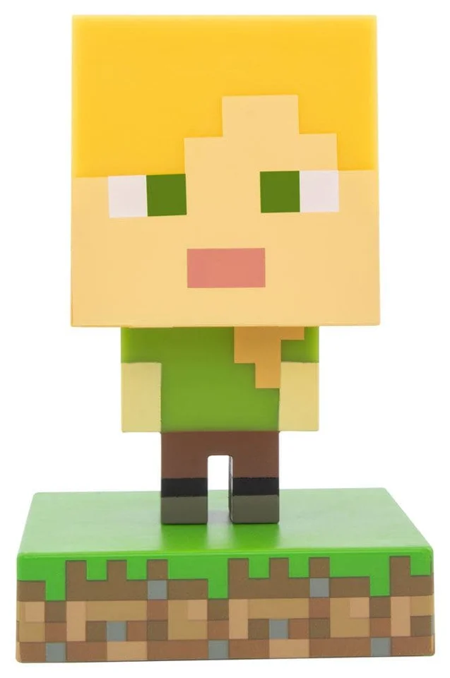 Minecraft 3D Icon Light Alex Lampe — produktfoto