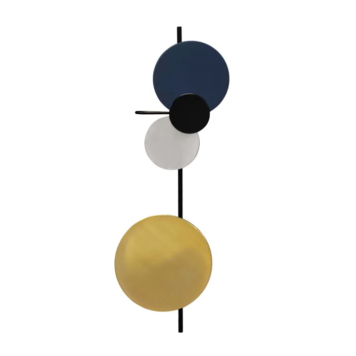 Please wait to be seated Planet Lamp Navy Blue – væglampe — produktfoto