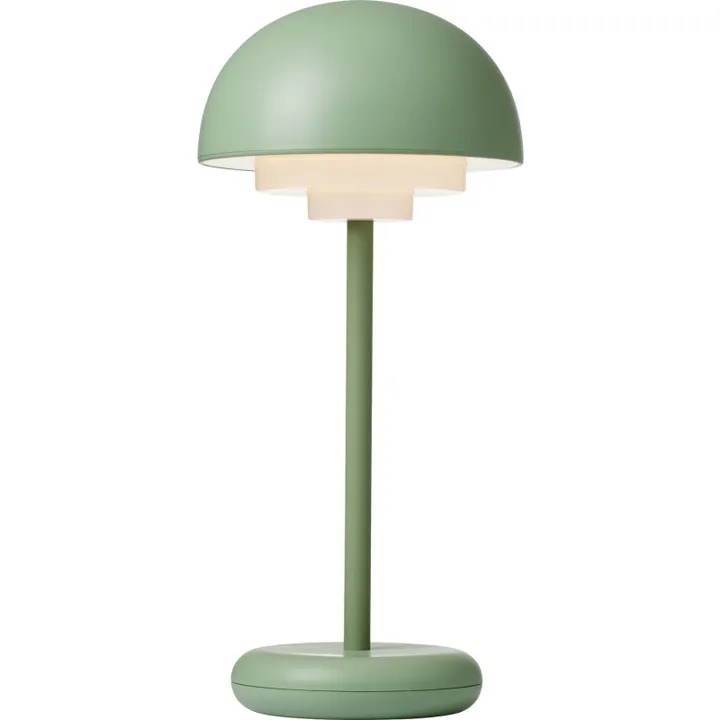Nielsen Light Toscana genopladelig , grøn – bordlampe — produktfoto