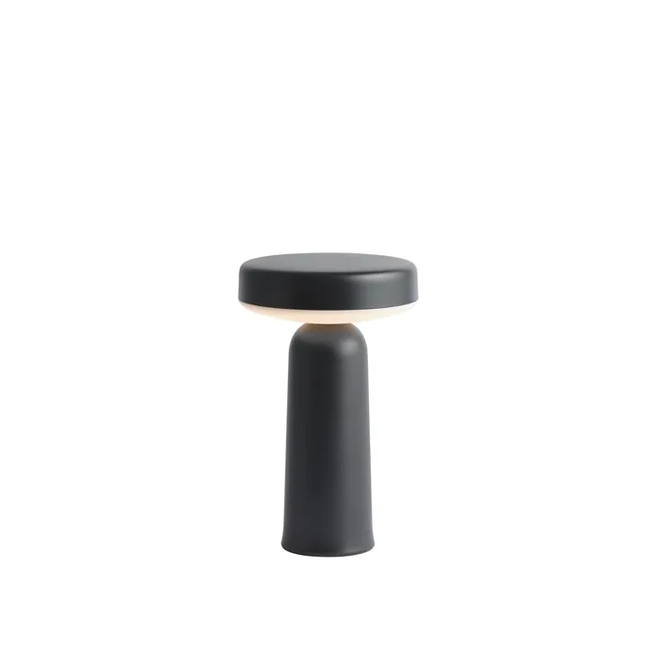 Muuto Ease Sort – transportabel bordlampe — produktfoto