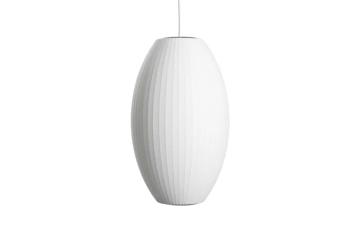 HAY Nelson Cigar Bubble Mellem Off-White – pendel — produktfoto